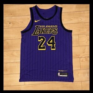 Nike Kobe Bryant Nike Lakers City Edition Lore Series Jersey   Number 24